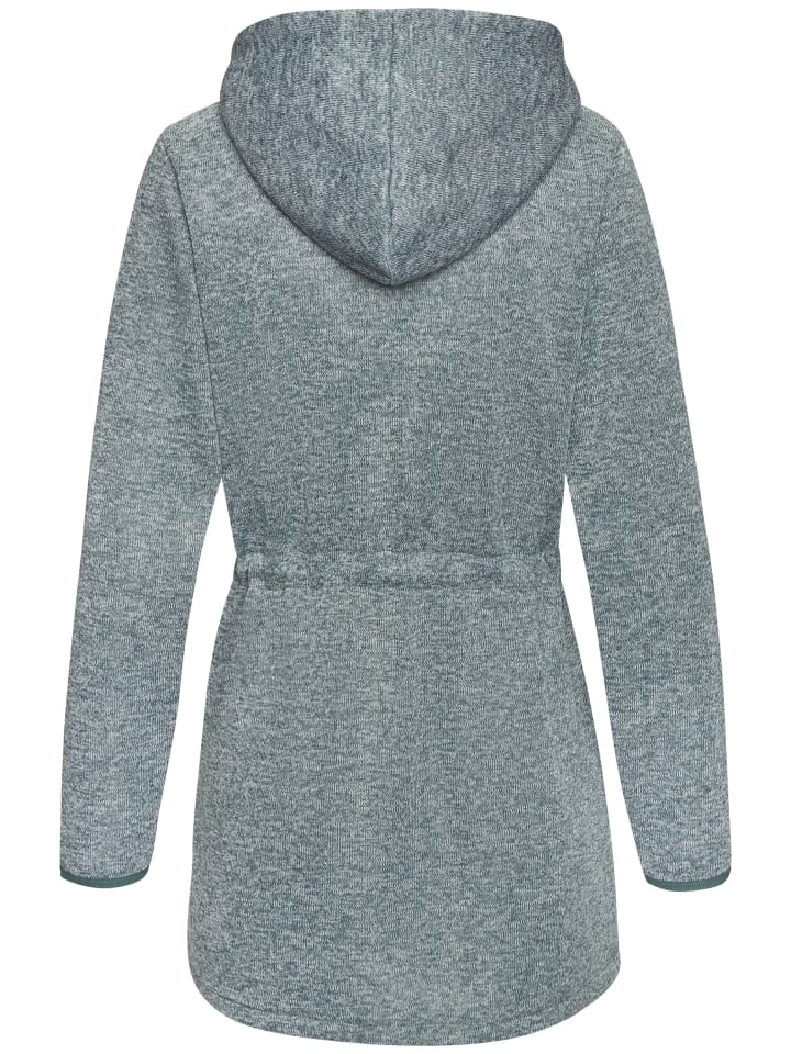 LASCANA Fleecejacke in petrol günstig kaufen