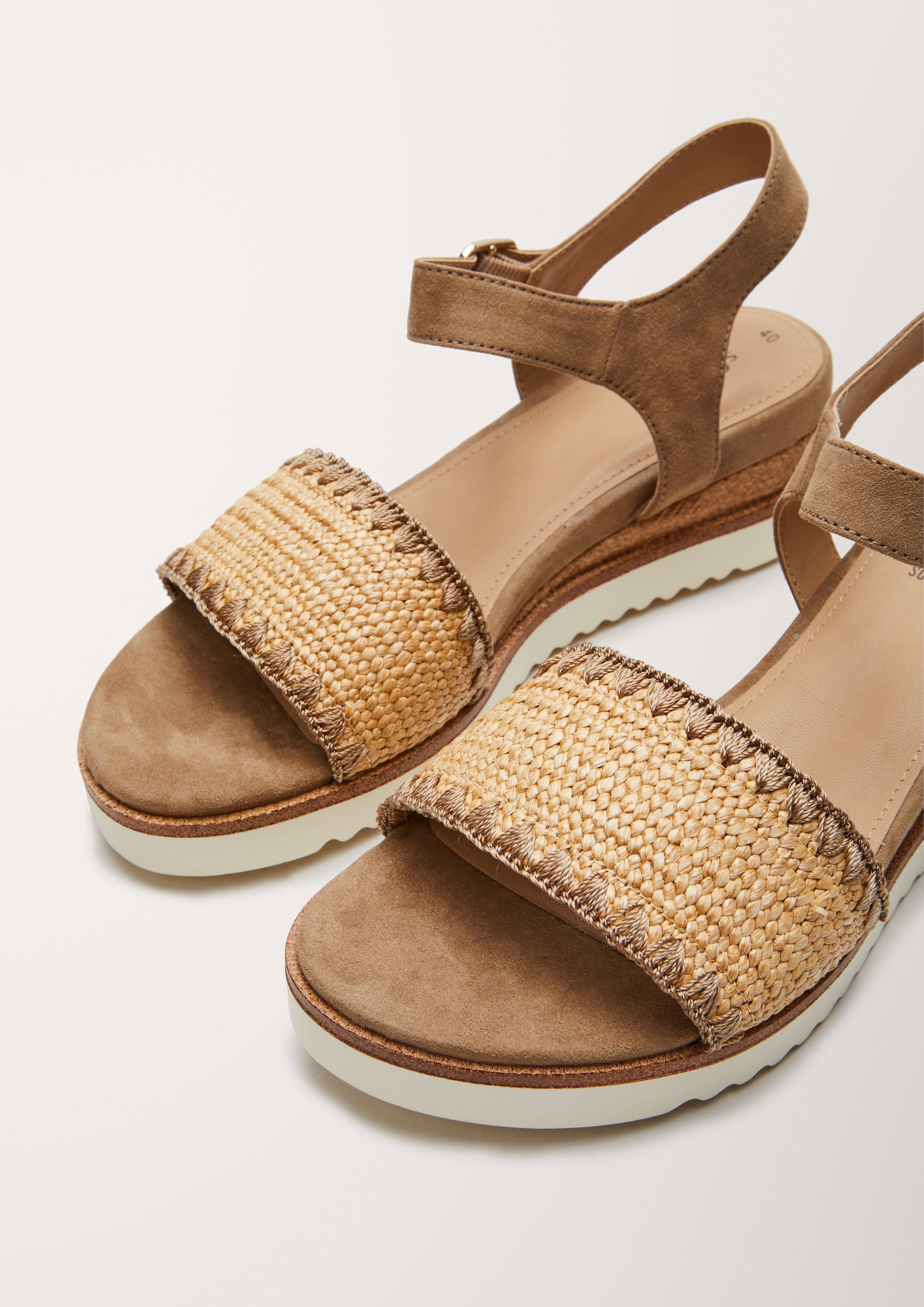 Sandalen mit Keilabsatz  6005821-341