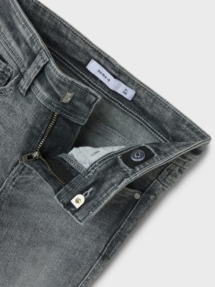 name it Bootcut Jeanshose in light grey denim günstig kaufen