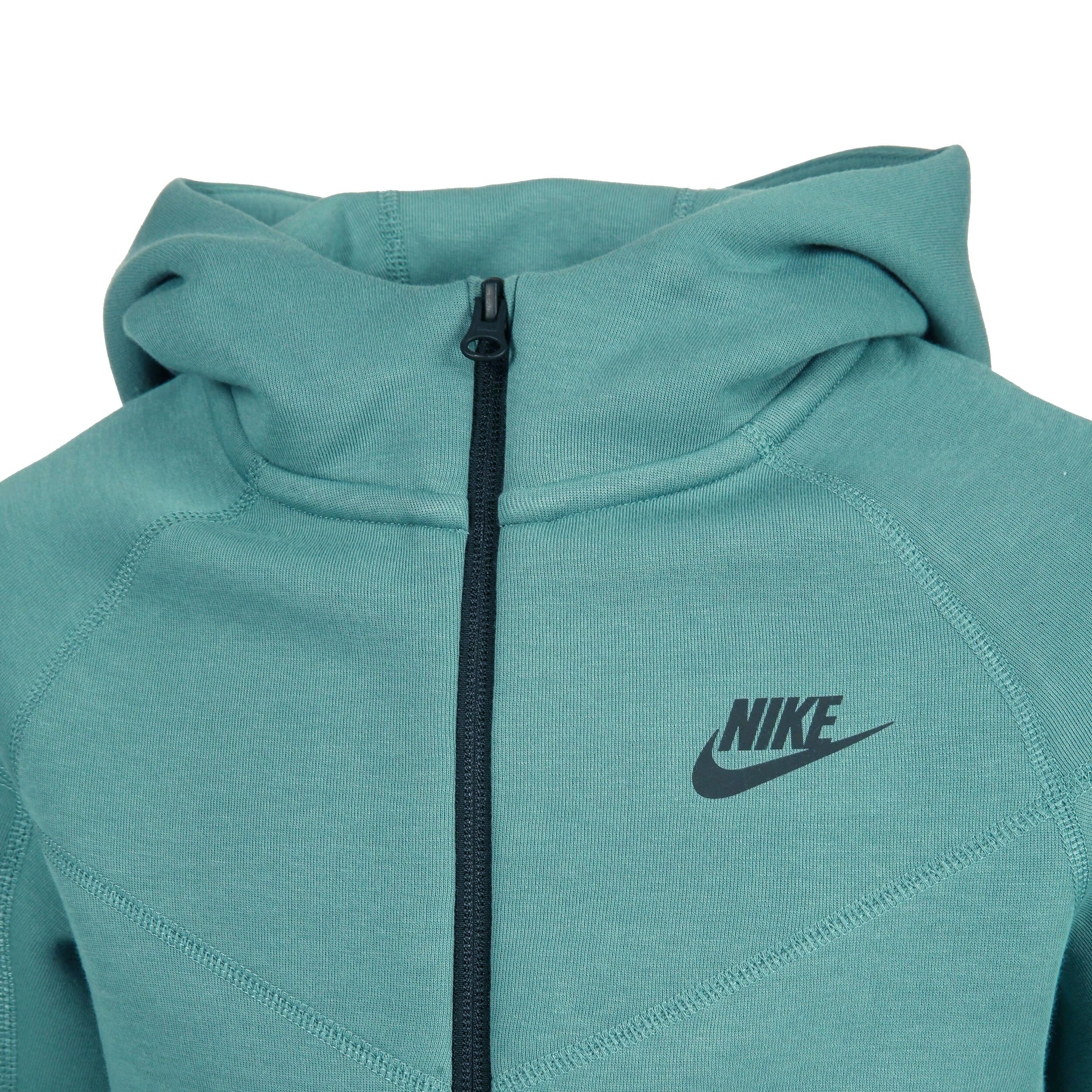 Tech Fleece Full-Zip Hoody Jungen - Dunkelgrün