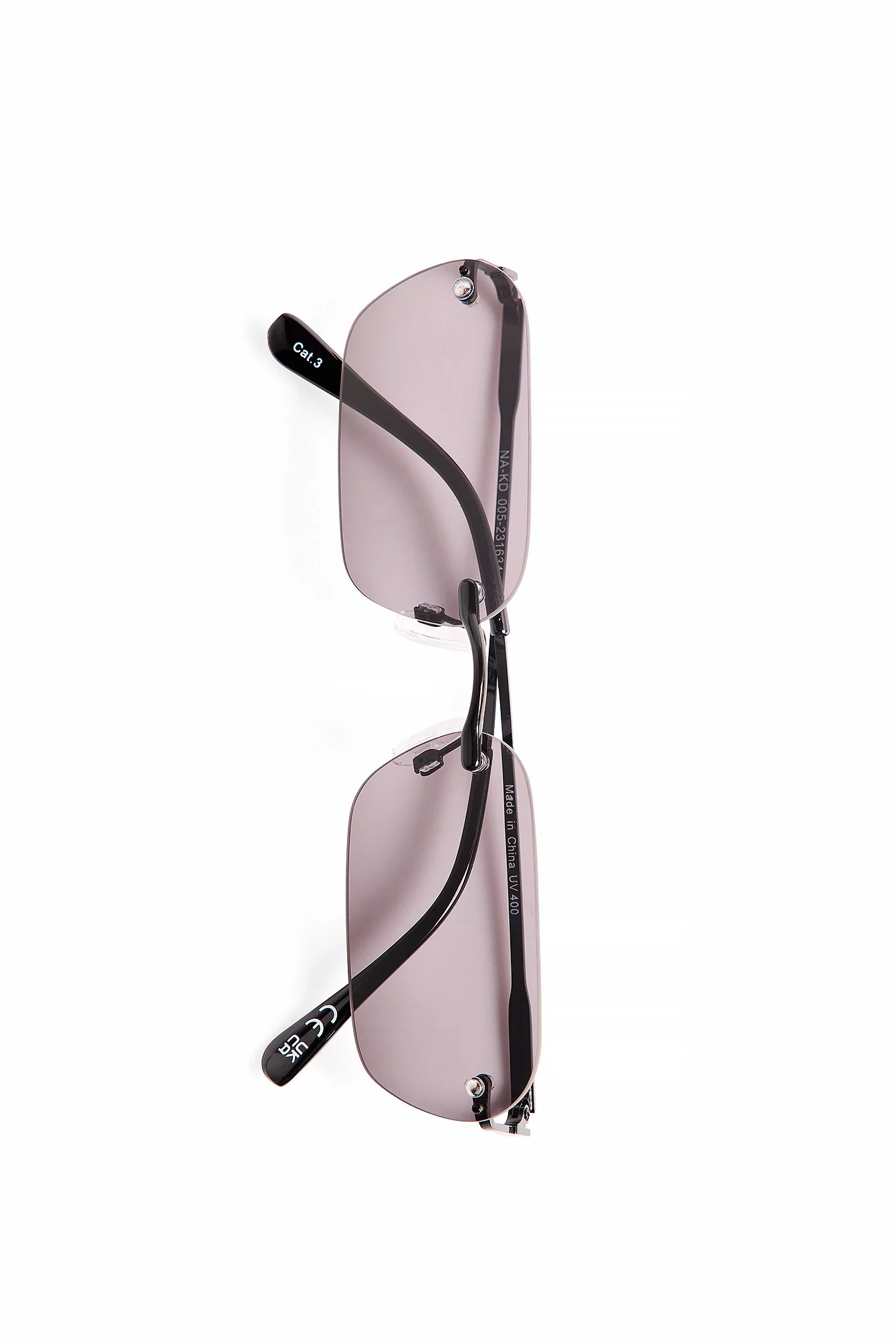 Randlose schmale Sonnenbrille