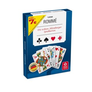 Rommé Leinenprägung, französisches Bild (DE)