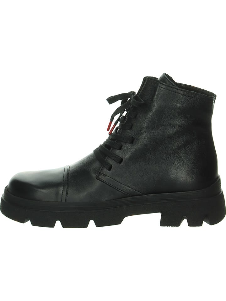 Think! Leder-Boots in Schwarz günstig kaufen