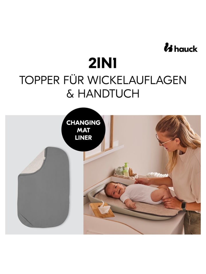Hauck Auflage / Topper für Wickelauflagen wie Change in grau günstig kaufen onesize