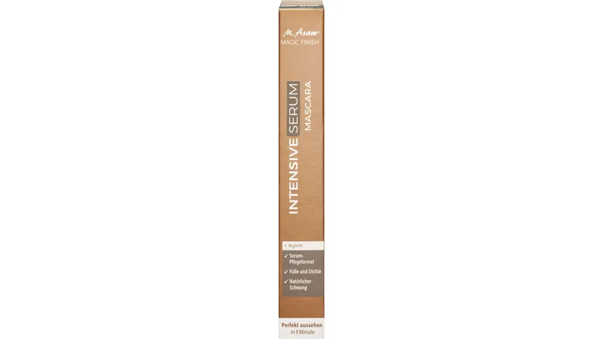 M. Asam® MAGIC FINISH Mascara Intensive Serum 8 ml deep black