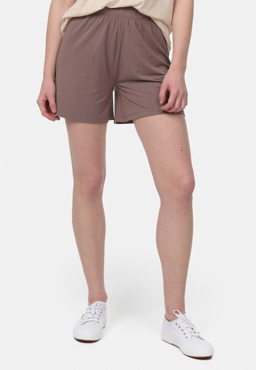 Lounge Shorts aus Viskose braun Gr. 40/42, 1 St