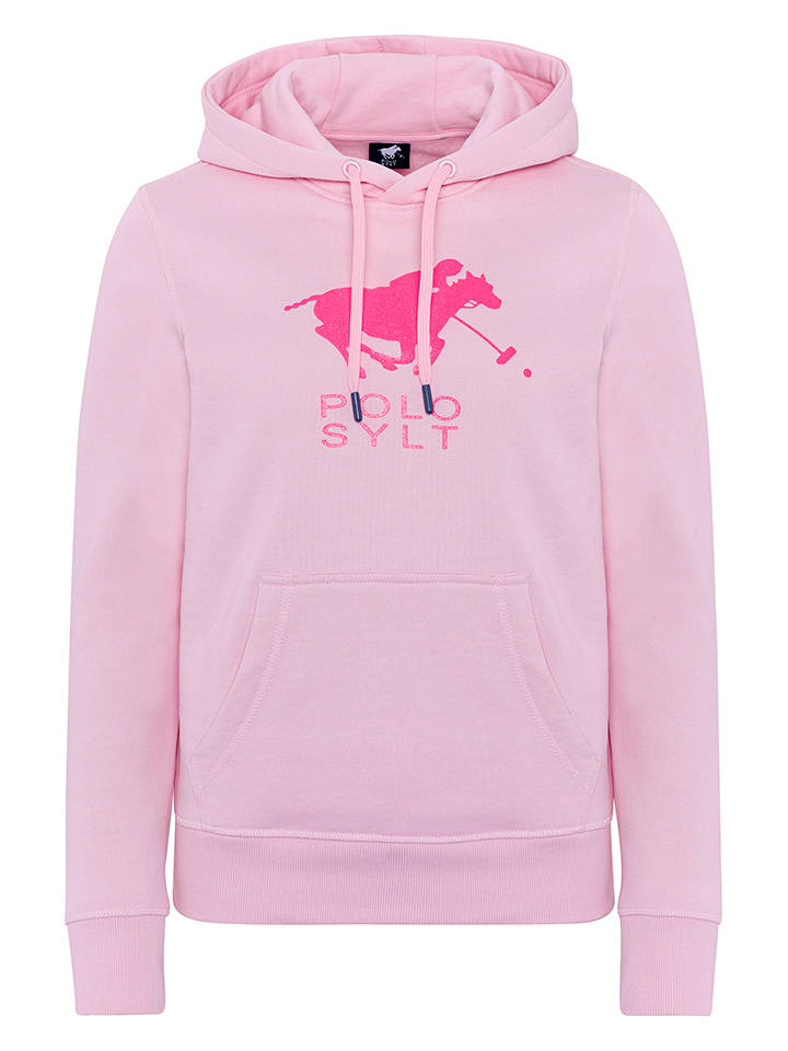 Polo Sylt Hoodie in Rosa günstig kaufen
