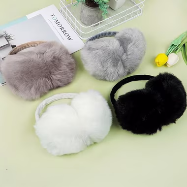 COUNJOYING Ohrenwärmer Ohrenschützer Damen Ohrenwärmer Verstellbarer Winter kuscheliger Warme (1-St)