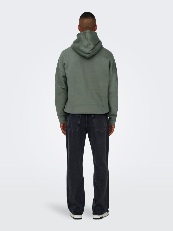 Only&Sons Moderne Loose Fit Jeans mit klassischem Style und Komfort in Schwarz günstig kaufen