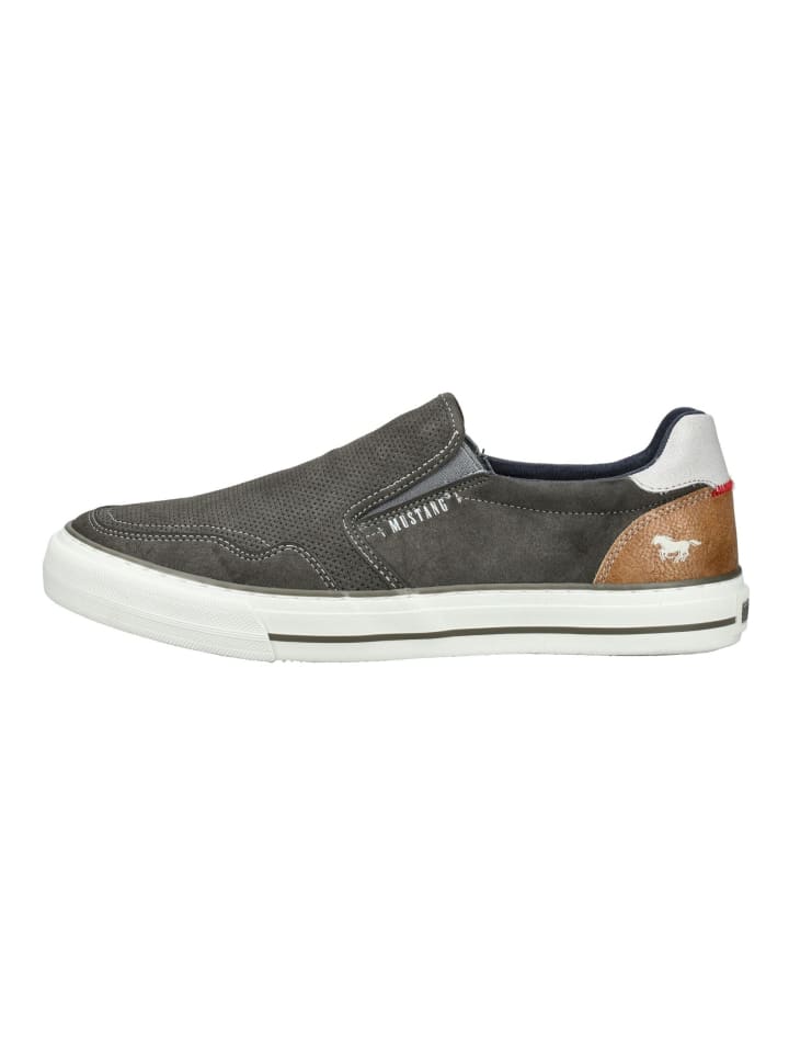 Mustang Slipper in Grau günstig kaufen