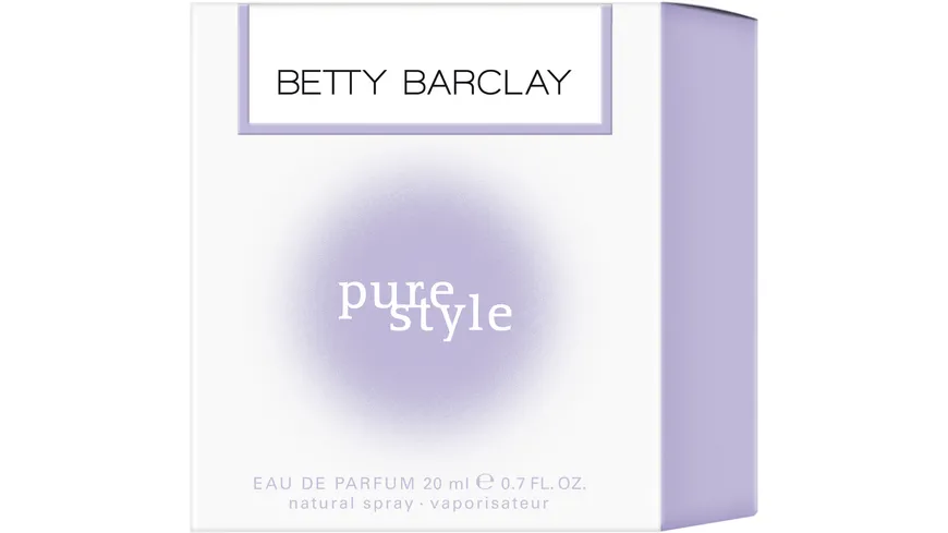 BETTY BARCLAY Pure Style Eau de Parfum 20 ml