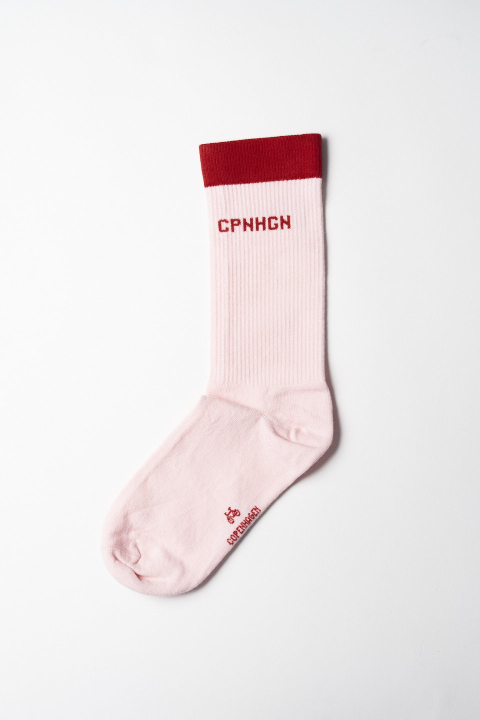 CPH SOCKS 2 cotton blend pink/red