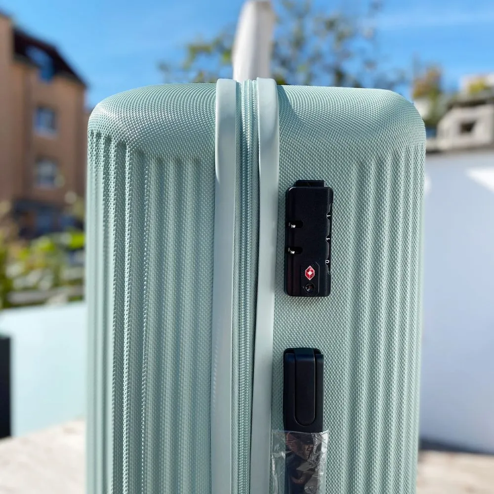 Travelite BALI Kofferset mit 4 Rollen Größe L\/M\/S - Mint