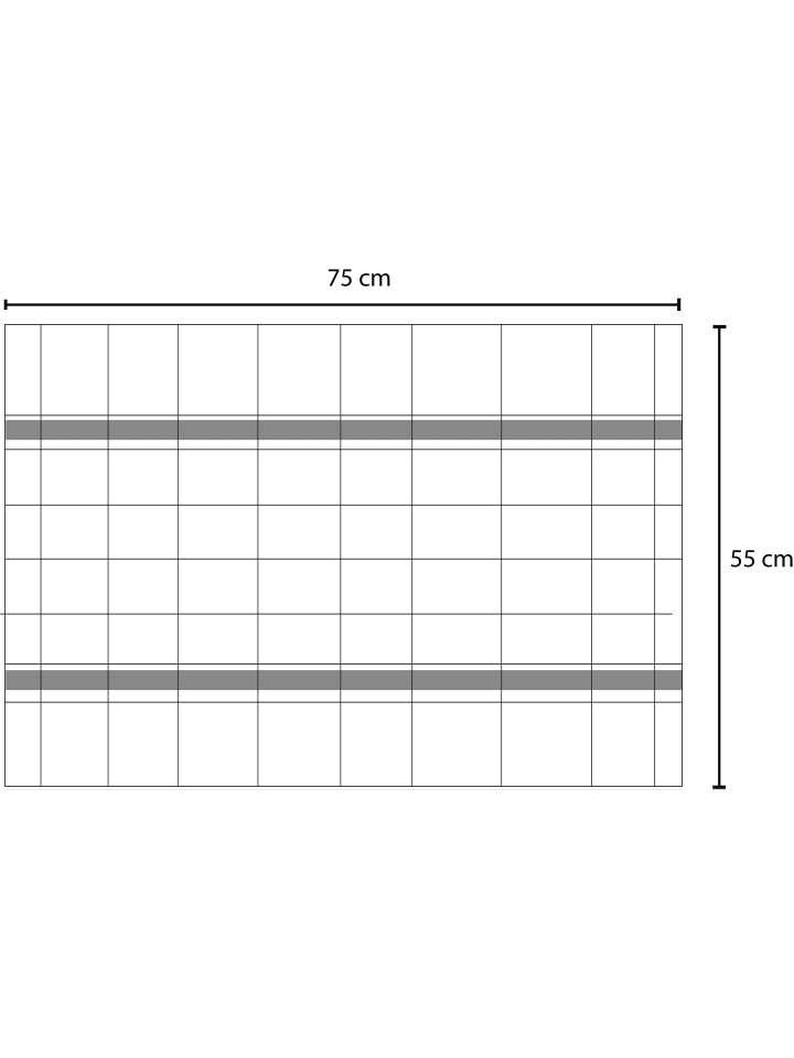 Aspero 10 Geschirrtücher Profi Wipe in Grau günstig kaufen 75 x 60 cm