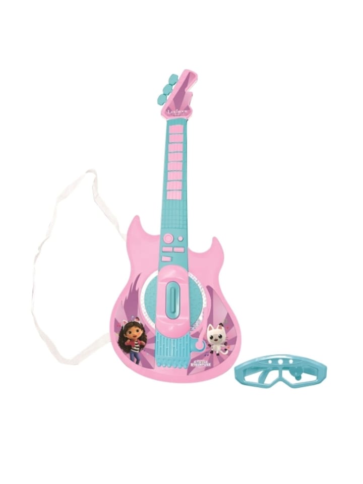 Gabby's Dollhouse Gitarre - Lerne spielerische Musik für Kinder in Rosa günstig kaufen onesize