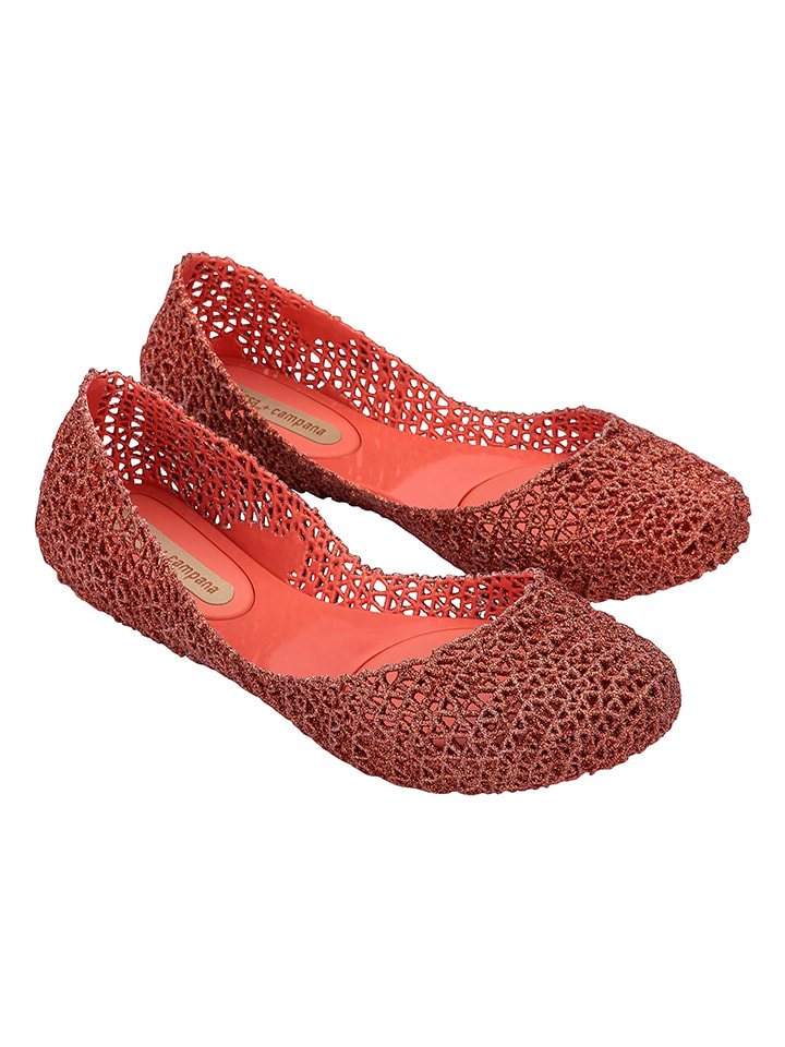 Melissa Ballerinas in Orange günstig kaufen