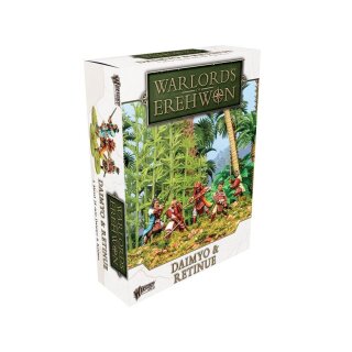 Warlords of Erehwon: Daimyo & retinue