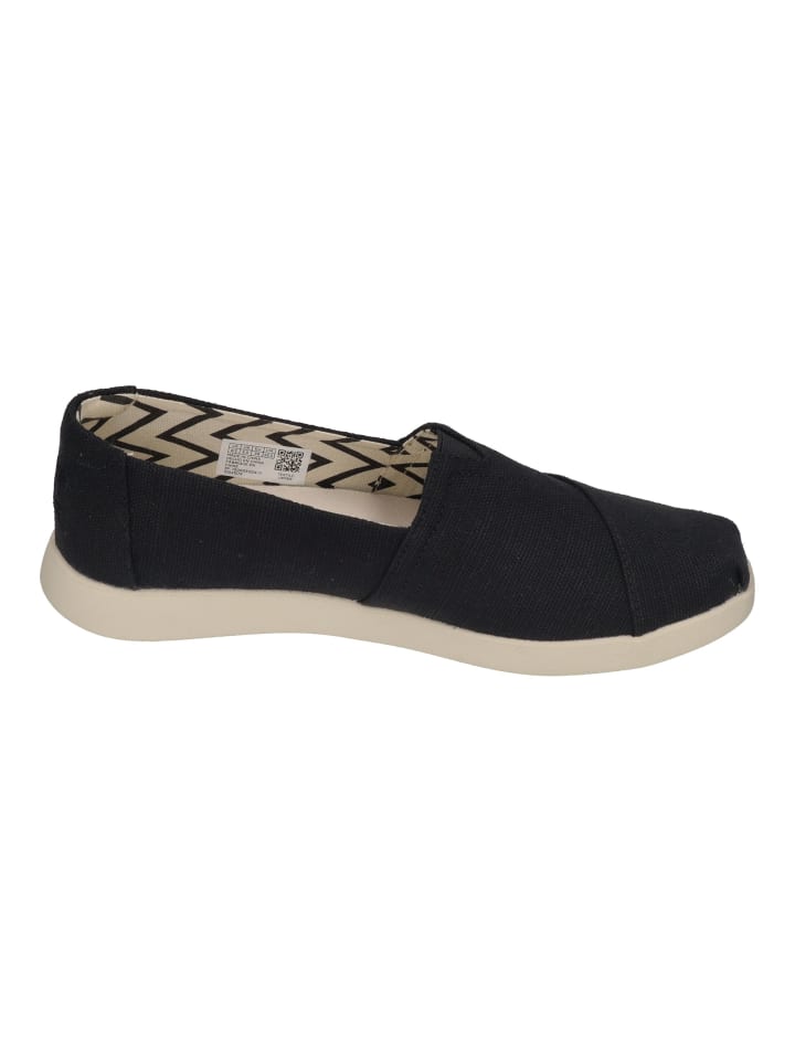 TOMS Espadrilles ALPARGATA PLUS in schwarz günstig kaufen