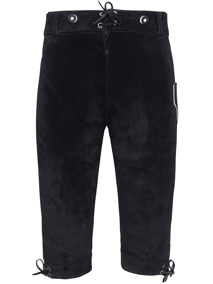 Edelnice Edelnice Kinder Trachtenlederhose in schwarz günstig kaufen