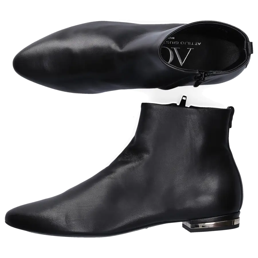 AGL Attilio Giusti Leombruni - Klassische Stiefeletten D543501 Kalbsleder - schwarz