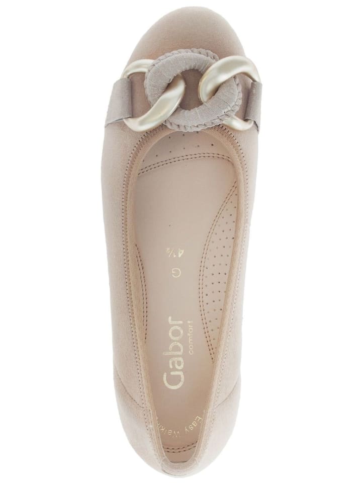 Gabor Ballerinas in Sand günstig kaufen