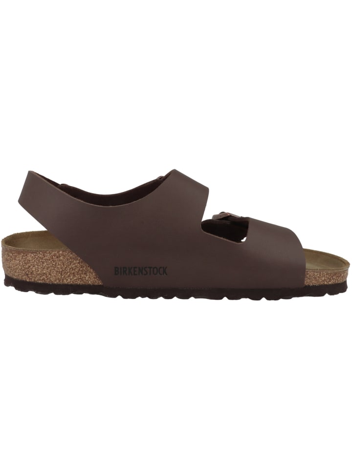 Birkenstock Sandale Milano Birko-Flor normal in braun günstig kaufen