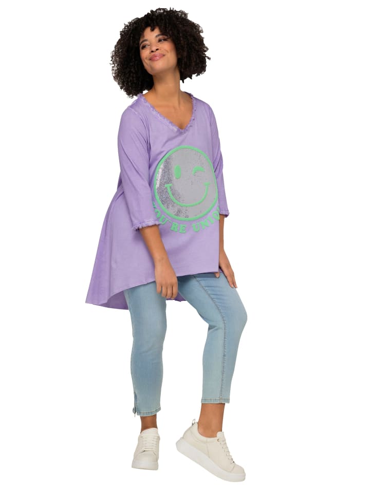 Angel of Style Longshirt in flieder günstig kaufen