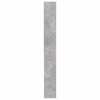 vidaXL Waschmaschinenumbauschrank Waschmaschinenschrank Betongrau 64x24x190 cm