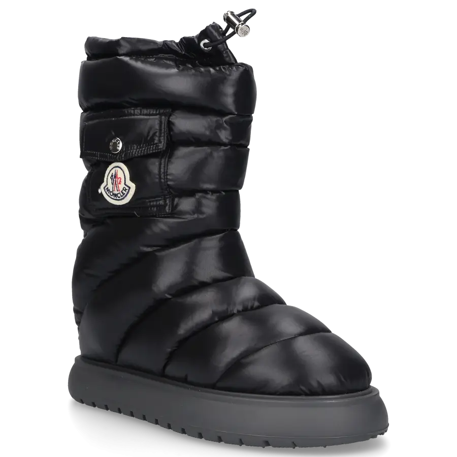 Moncler - Snowboots GAIA POCKET MID Textil - schwarz