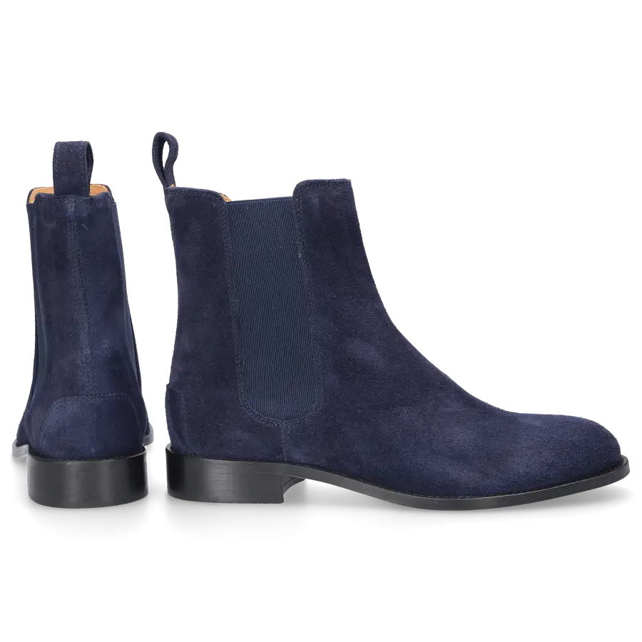 EN AVANT - Chelsea Boots D0600003/311 Veloursleder - blau