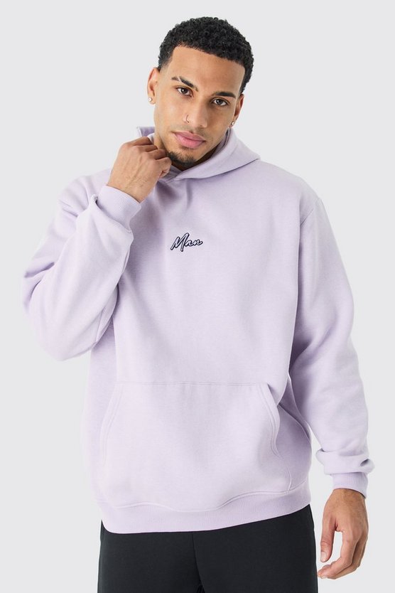 Oversize Basic Man Hoodie