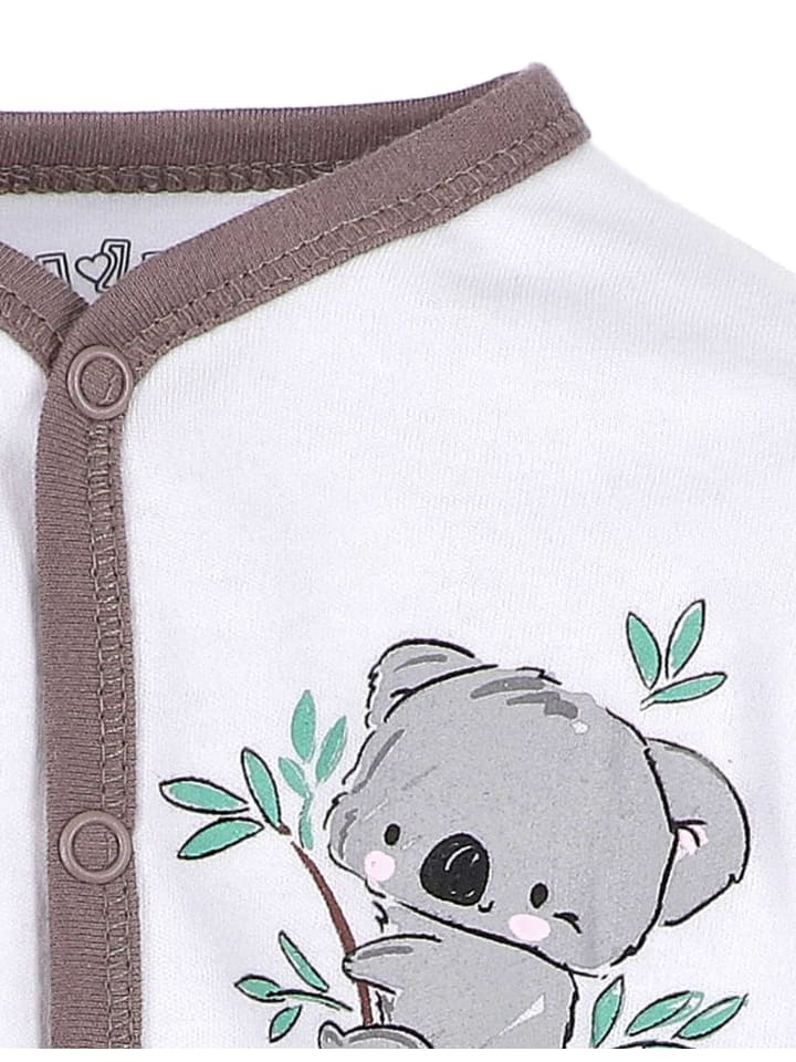 Nini Strampler Koala in weiß braun günstig kaufen 86