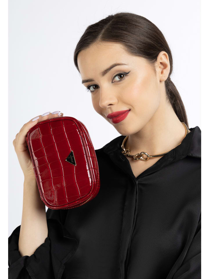 faina Kosmetiktasche in DUNKELROT günstig kaufen onesize