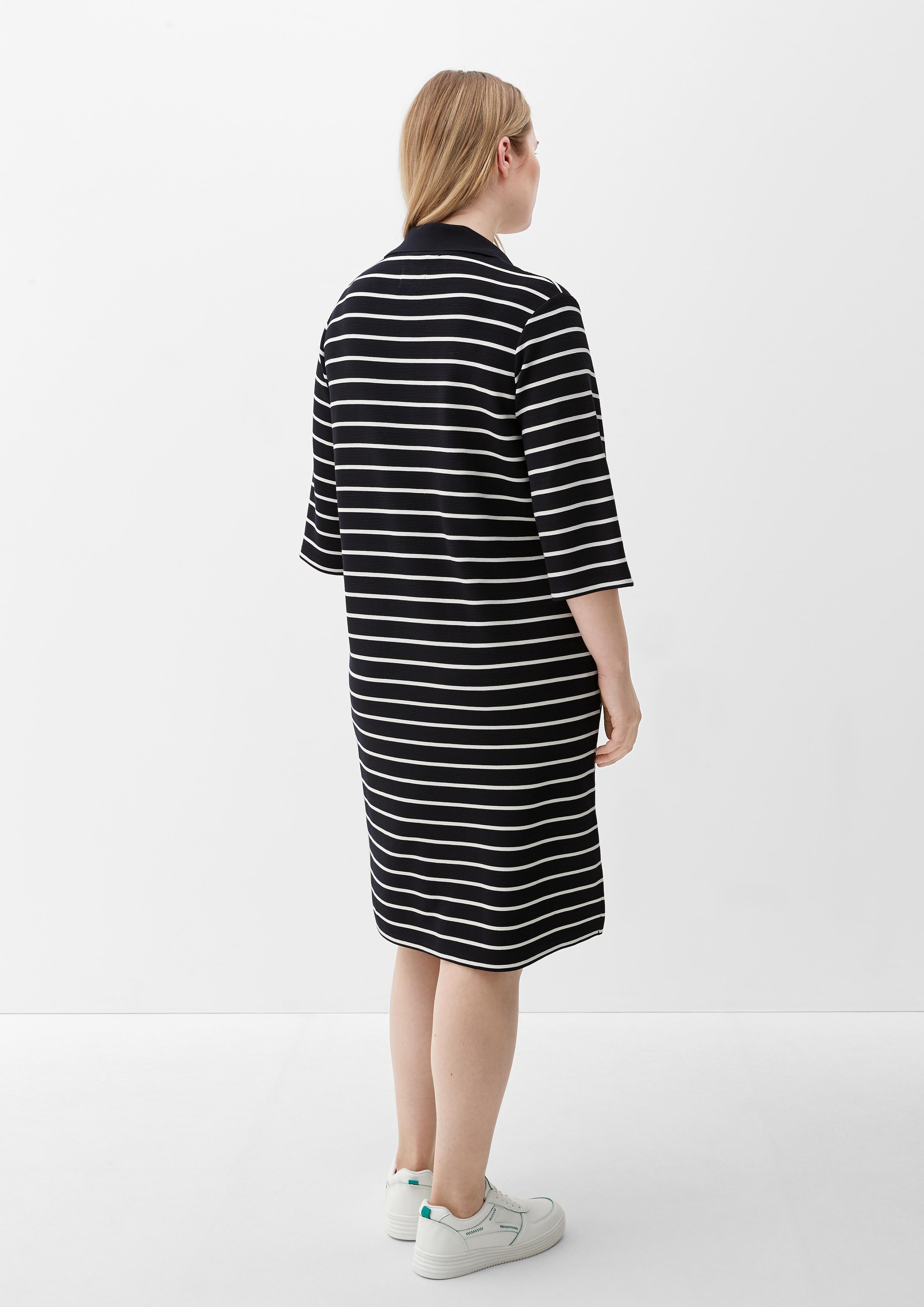 Kleid mit Rippstruktur  2128619-59G2