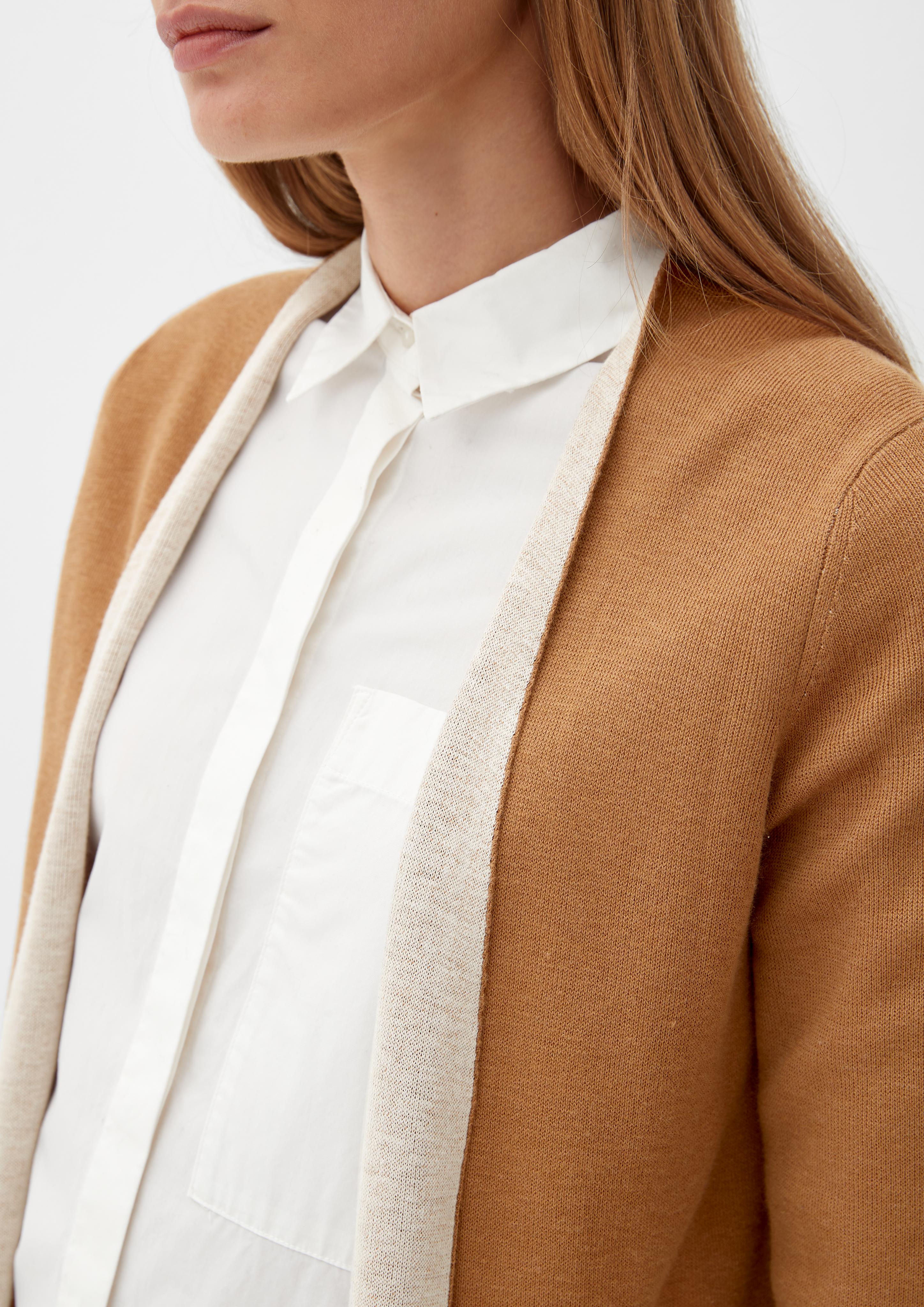 Lange Strickjacke  2120588-8469