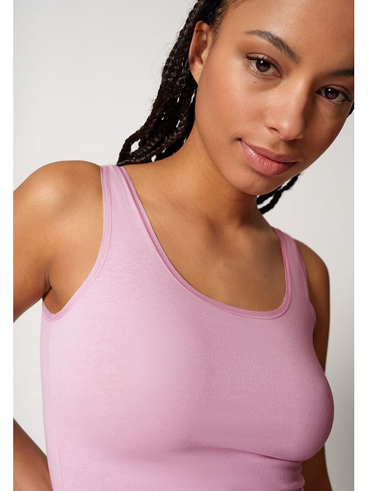 Skiny 2er-Set: Hemdchen in Rosa/ Weiß günstig kaufen