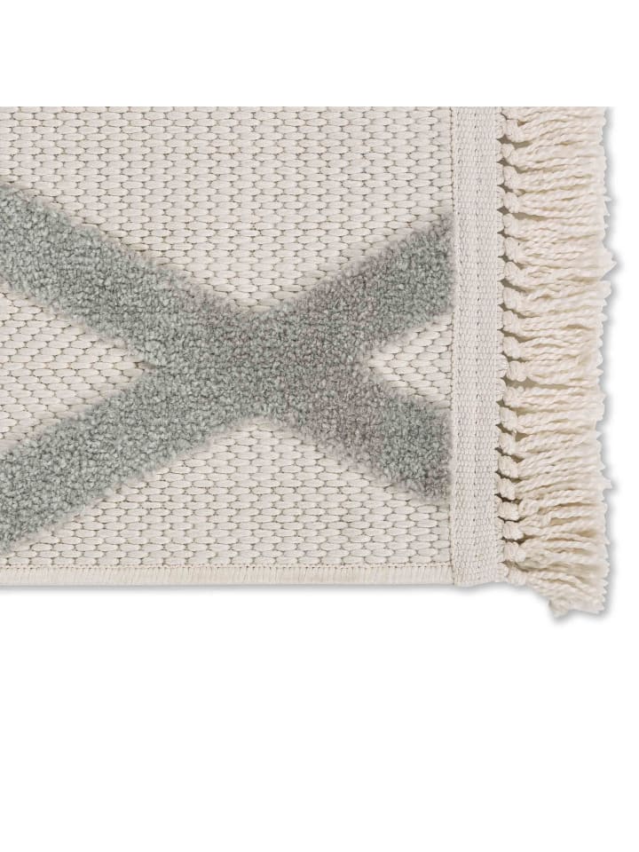 Schöner Wohnen Kollektion Outdoor Teppich SUMMER in Hellgrau günstig kaufen