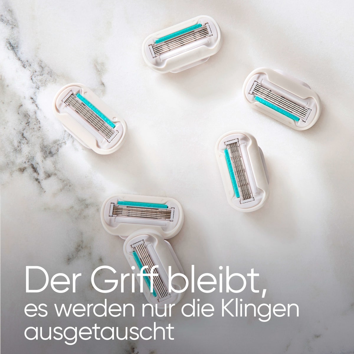 Rasiererklingen, Deluxe Smooth Sensitive Rosegold, 8 St