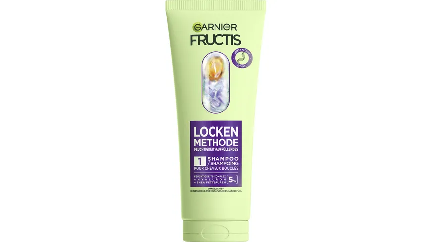 Garnier Fructis Locken Methode Shampoo 200 ml