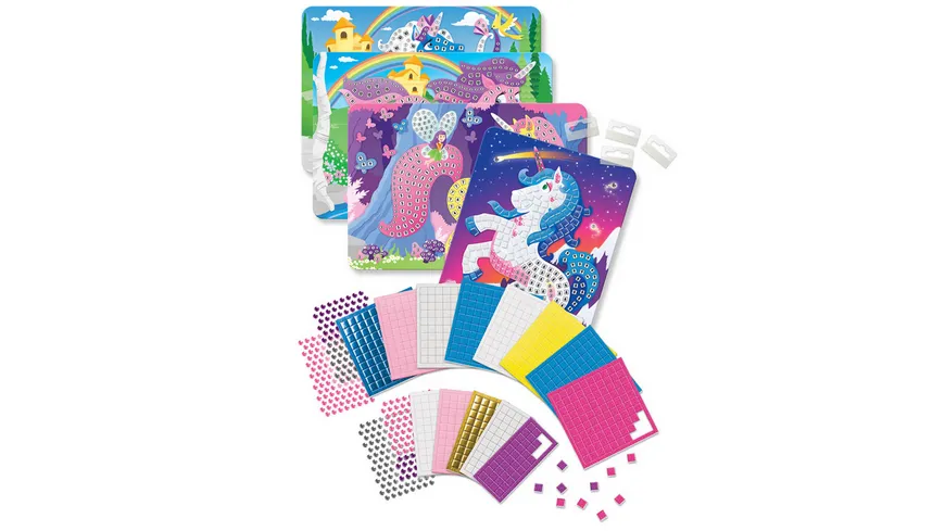 Sticky Mosaics - Glitzer Einhorn