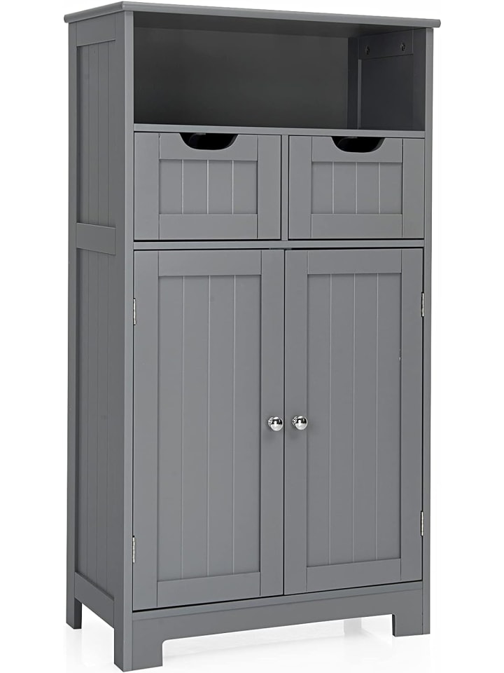 COSTWAY Badezimmerschrank in Grau günstig kaufen onesize