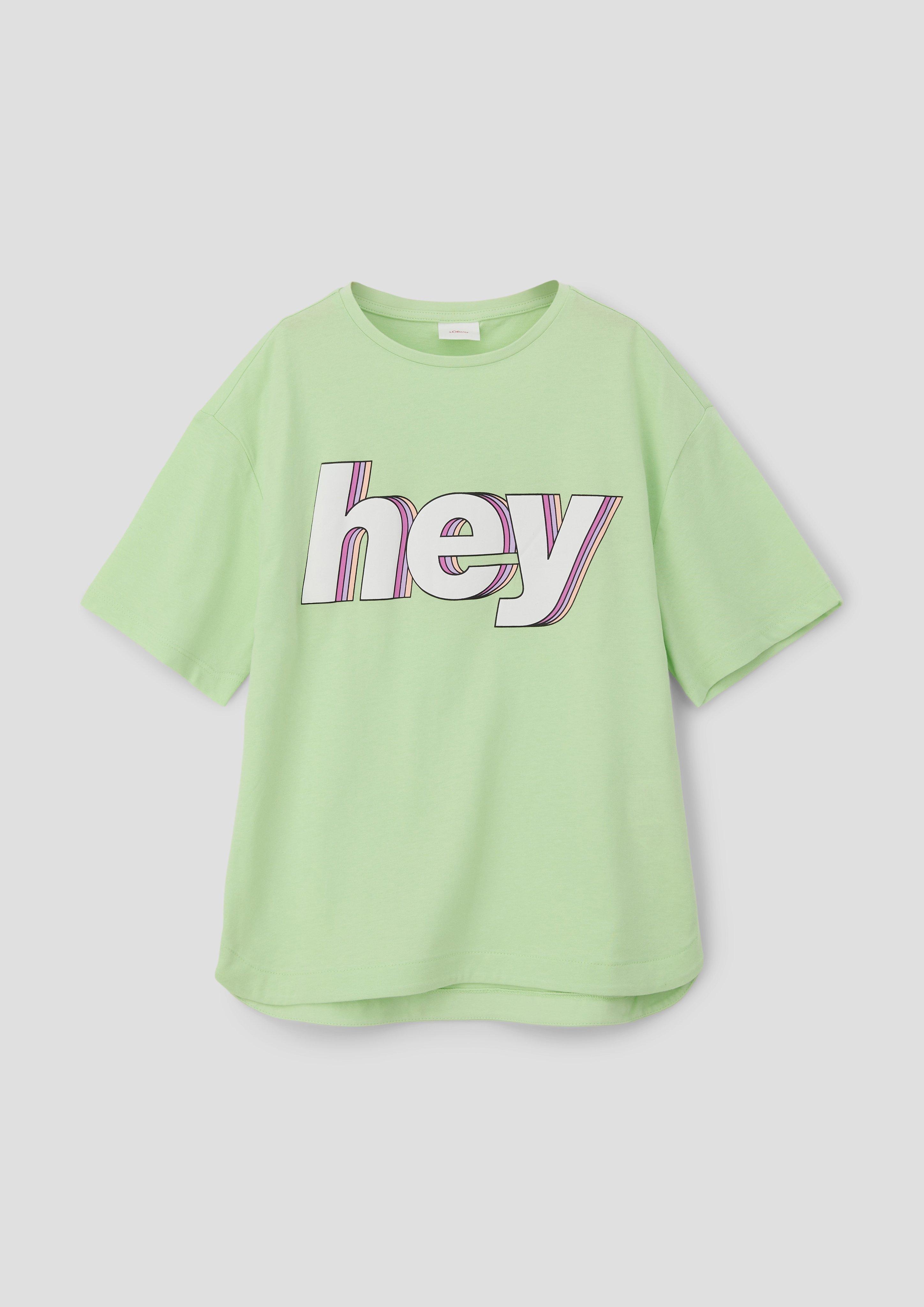 T-Shirt mit Frontprint  2142430-7250
