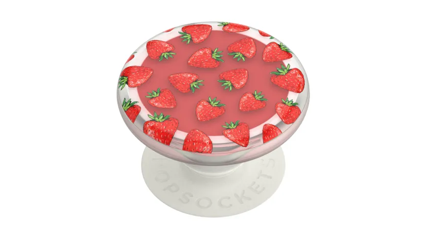 PopSockets PopGrip Lips Strawberry Feels
