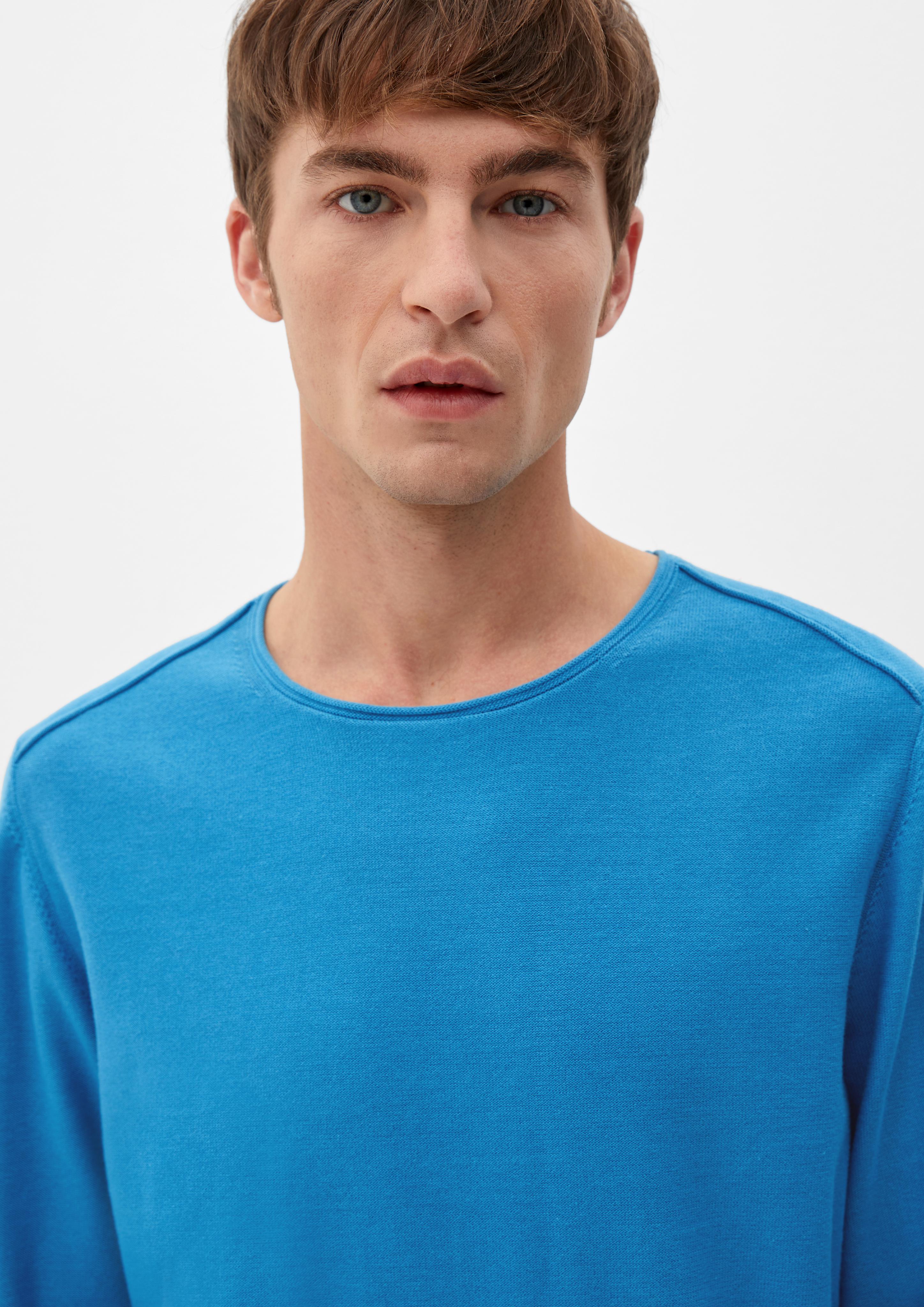 Pullover mit Rollsaumblende  2124525-6285