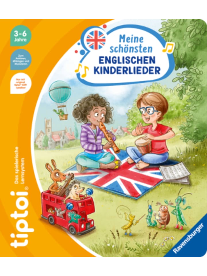 Ravensburger Verlag GmbH Buch - tiptoi® Liederbücher - Meine schönsten englischen Kinderli günstig kaufen onesize