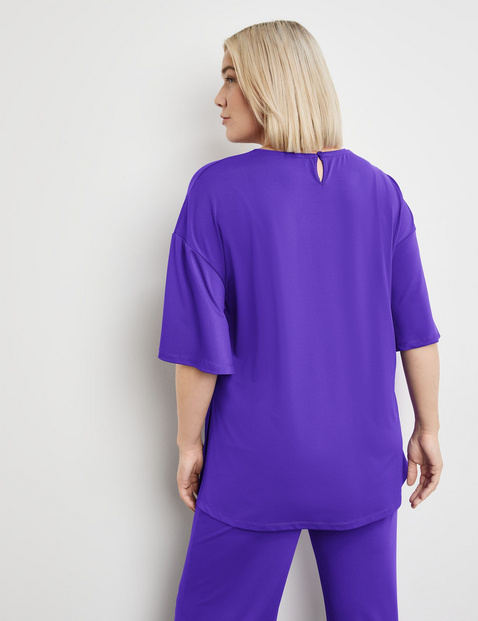 Legeres Shirt aus feinem Slinky-Jersey