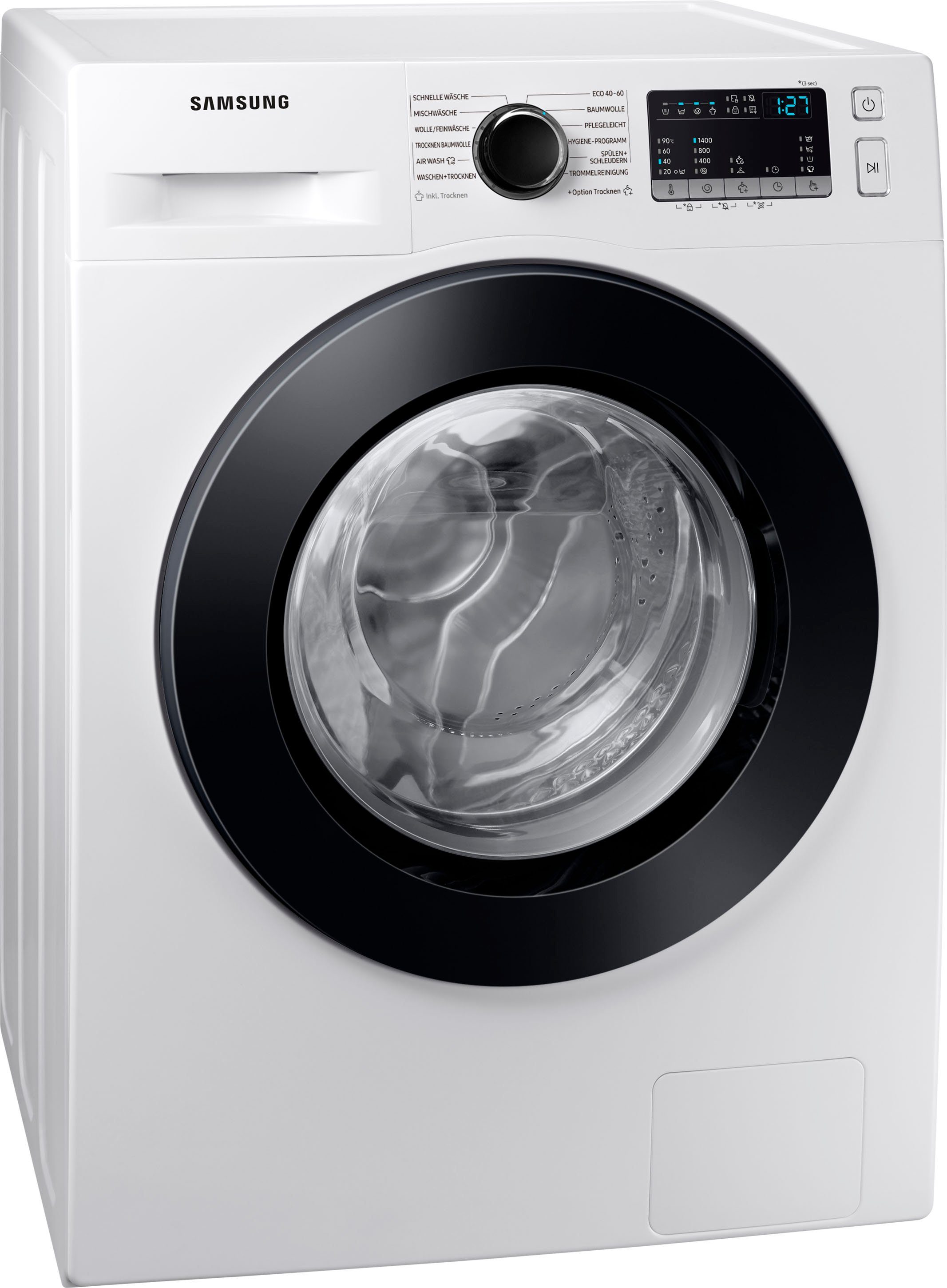 Samsung Waschtrockner WD4000T WD8ET4049CE/EG, 8 kg, 5 kg, 1400 U/min, SchaumAktiv