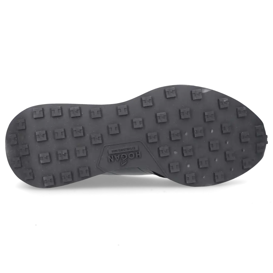Hogan - Sneaker low H601 Veloursleder - schwarz