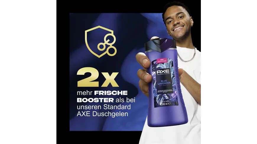 AXE Duschgel 3in1 Blue Lavender 300 ml