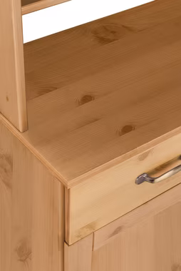 Home affaire Küchenbuffet Alby Breite 85 cm, 2 Glastüren